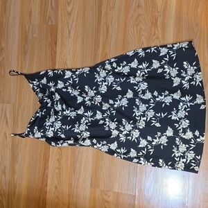 Urban Outfitters Mallory Floral Cowl Silky Mini Dress NWOT